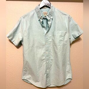 J. Crew Short Sleeve Button Down Shirt - Medium